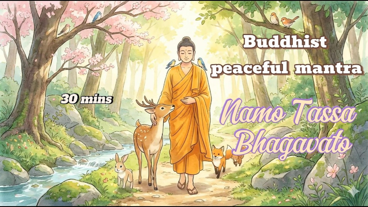Namo Tassa Chanting | 佛教音乐 | 명상 음악 | Nhạc Thiền | นะโม ตัสสะ | Buddhist Mantra & Chanting Meditation