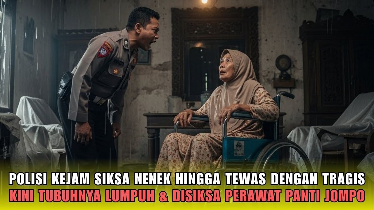 Siksa Nenek Tua Hingga Tewas, Polisi Kejam Ini Berakhir Lumpuh Total & Disiksa Perawat Panti Jompo!
