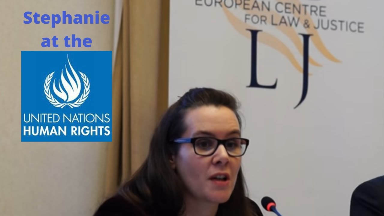 UN: Stephanie, donor-conceived, speaks out against