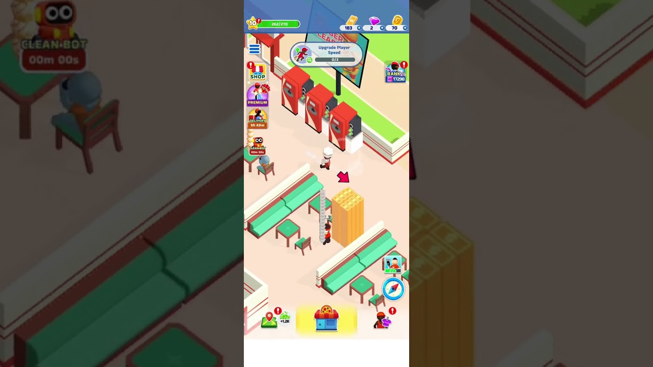 Jugando pizza ready! 🤩 Nivel 10 hamburguesería | Nueva sucursal: Taquería! 🤩 #games #gameplay 