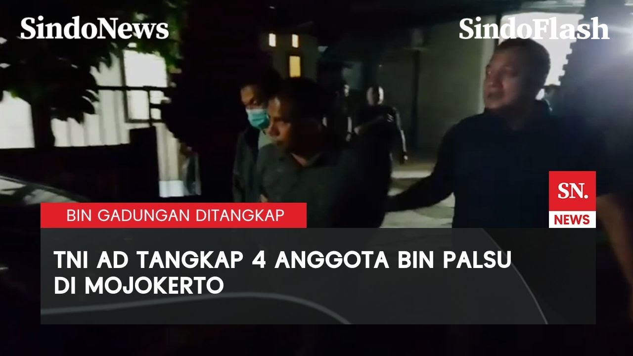 Detik-Detik TNI AD Tangkap 4 Anggota BIN Gadungan, Janjikan Kenaikan Jabatan | Sindo Flash