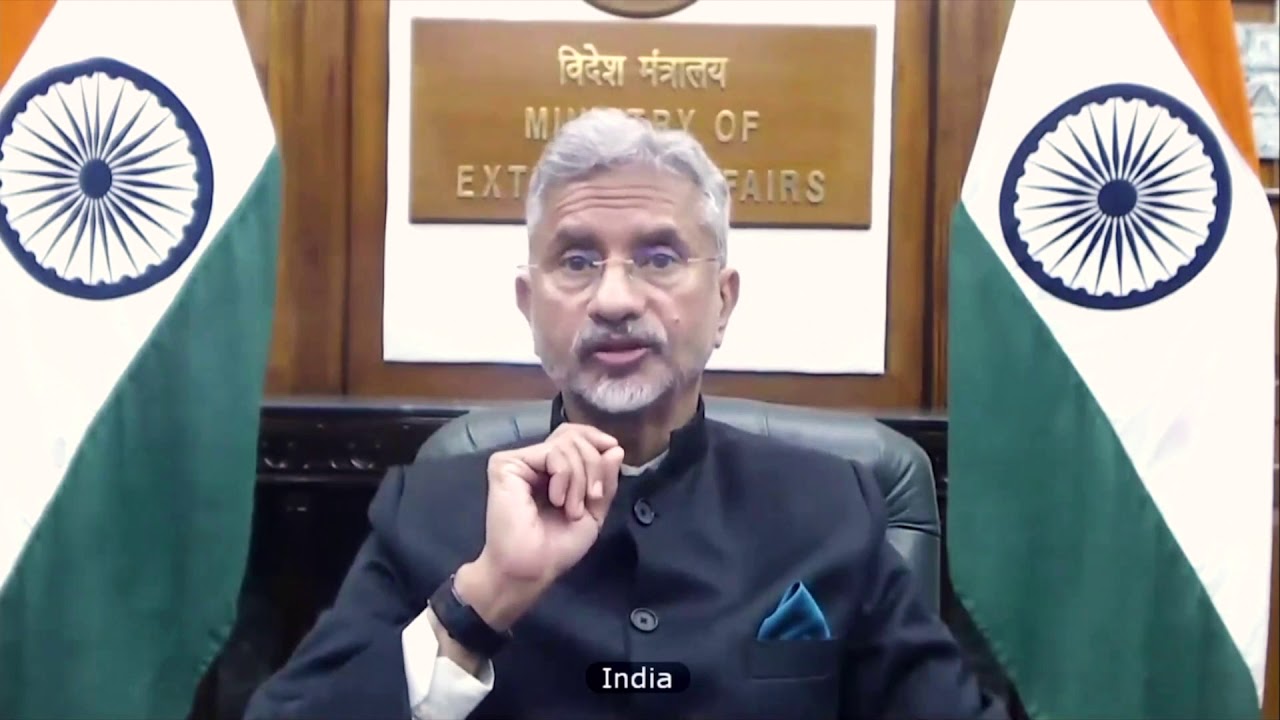 EAM Dr. S. Jaishankar at the UNSC Open Debate on International cooperation in combating terrorism