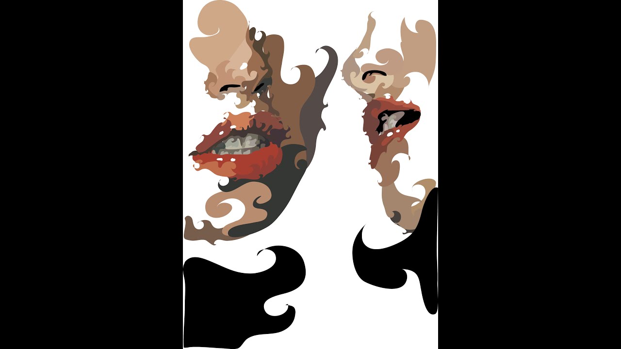Vector Portrait Speed Art Grezzo video 04