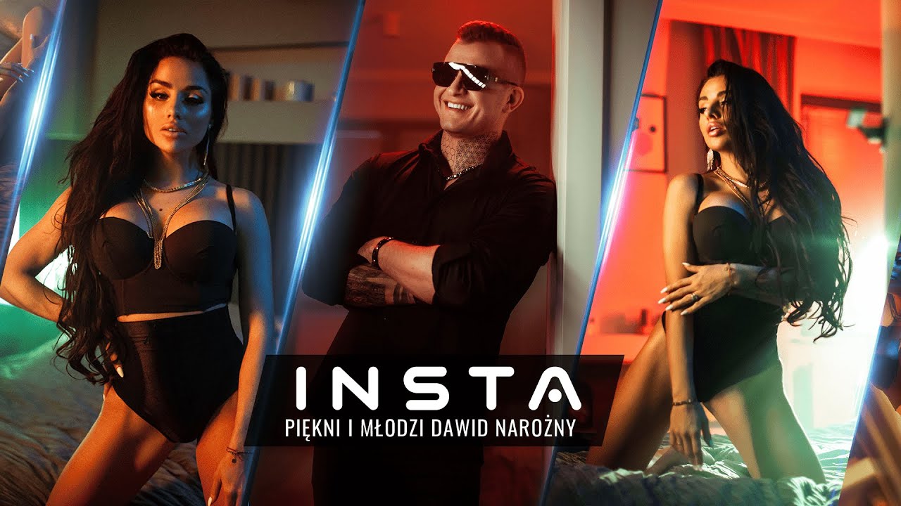 Piękni i Młodzi Dawid Narożny - INSTA (Oficjalny Teledysk) Disco Polo Nowość
