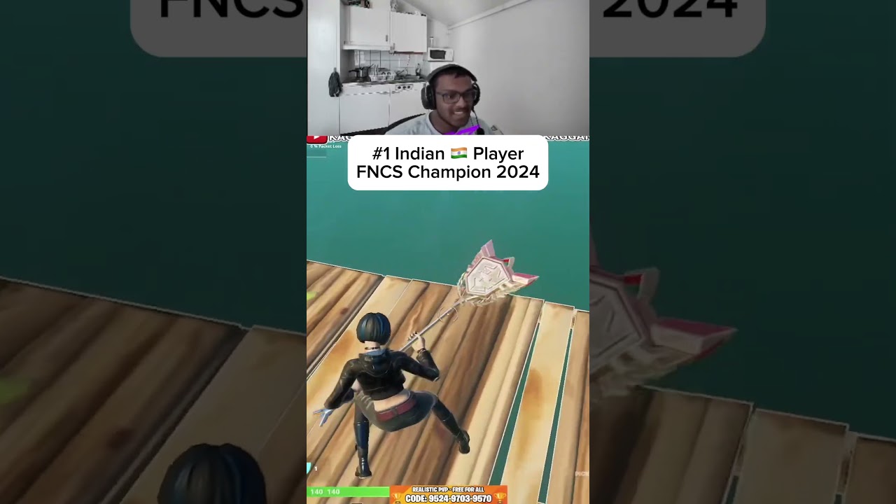 #1 Indian 🇮🇳 Player FNCS Champion 2024 #fortnite #fortnitememe #fortnitetroll #fortniteclips #fyp