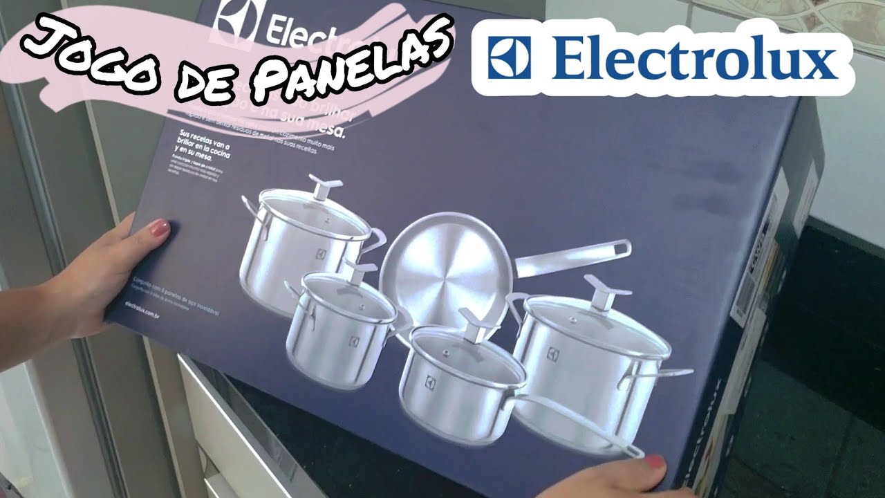 Jogo de panelas Electrolux