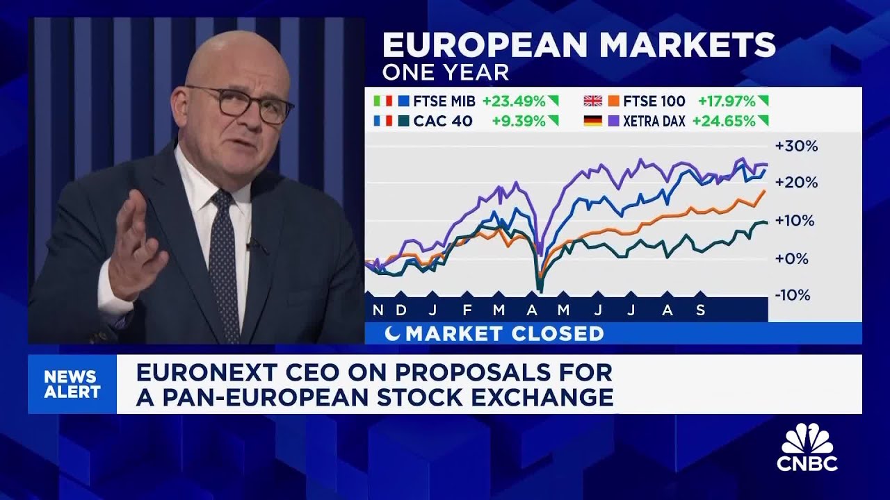 Генеральный директор Euronext: открыт для консолидации фондового рынка, в том числе с Лондоном
