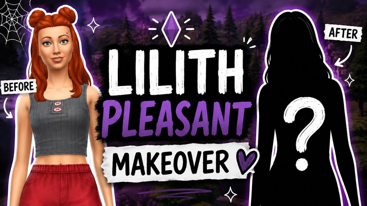Lilith Pleasant an Alt ICON (Sims 4: Townie Makeovers)
