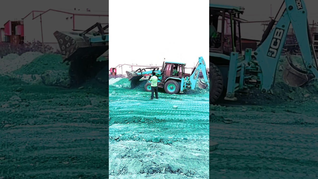 crazy colour 😎💯🧐 JCB 3dx power walking video #jcb #viralvideo #xcavator #tractor #trending #shorts