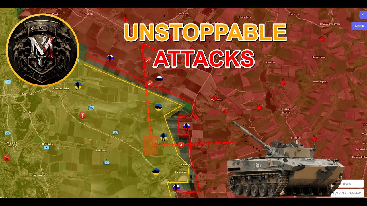 The Fall | Political Crisis In Kiev | Russian Steamroller Is Moving West. Military Summary 2023.11.1