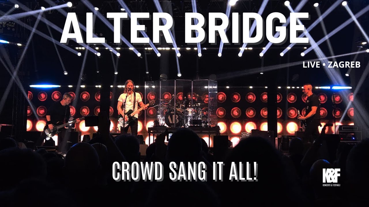 Alter Bridge – Open Your Eyes (LIVE) | Zagreb, Boćarski Dom | Jan 31, 2026