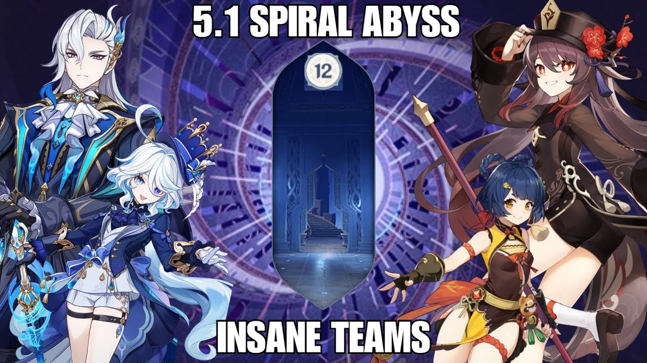 F2P HU TAO AND XIANGLING DESTROY THE NEW 5.1 ABYSS! (ft. Neuvillette + Furina)  | Genshin Impact