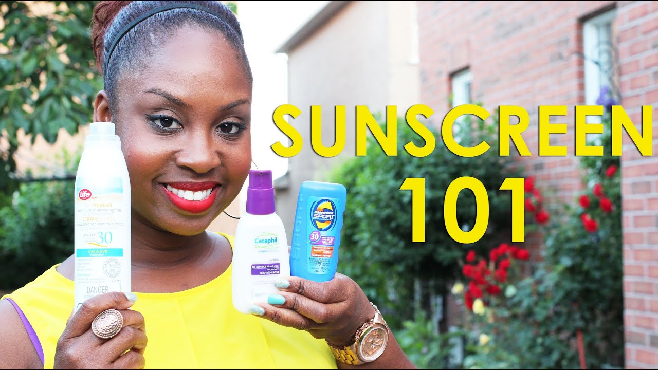 Sunscreen 101