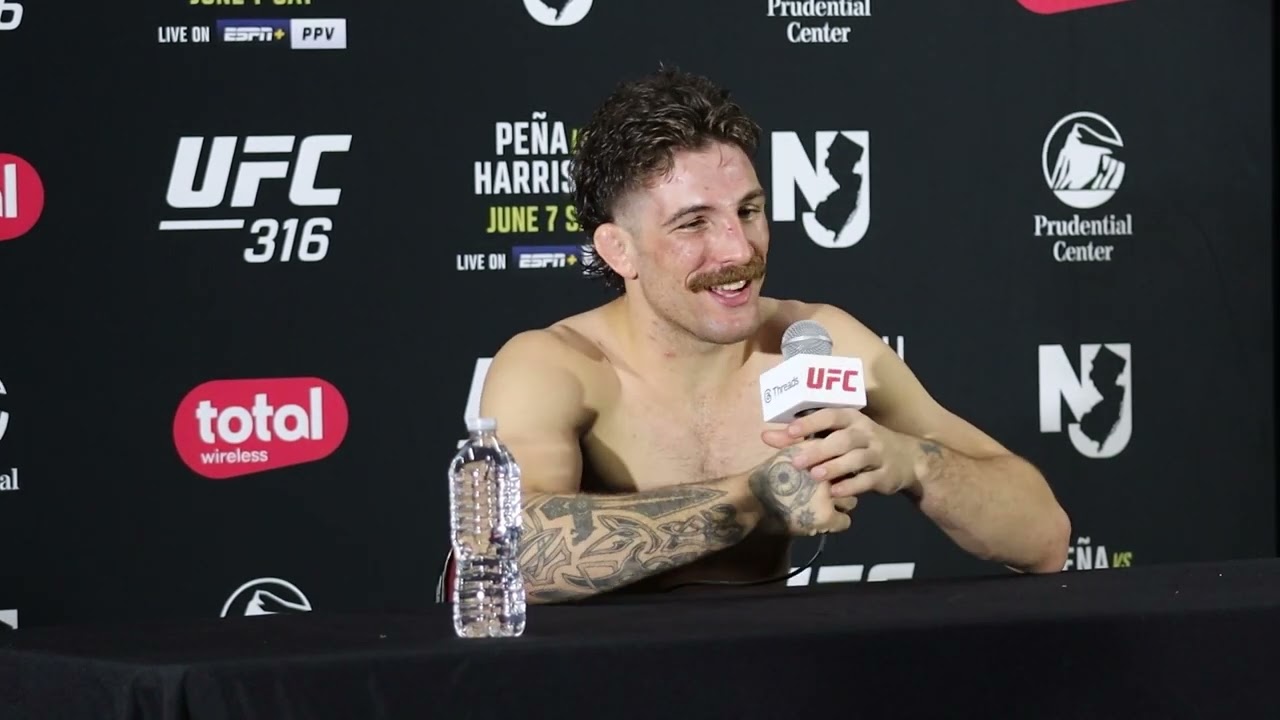 Quillan Salkilld Ready for Ranked Matchups, Aussie Wrestling | UFC 316 Post-Fight Press Conference
