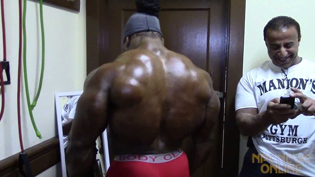 Kai Greene Backstage at the 2013 NPC/IFBB Pittsburgh Championships