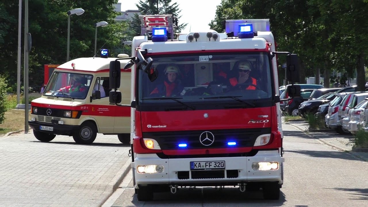 [Kellerbrand] Jahreshauptübung JF Neureut 11.07.2015