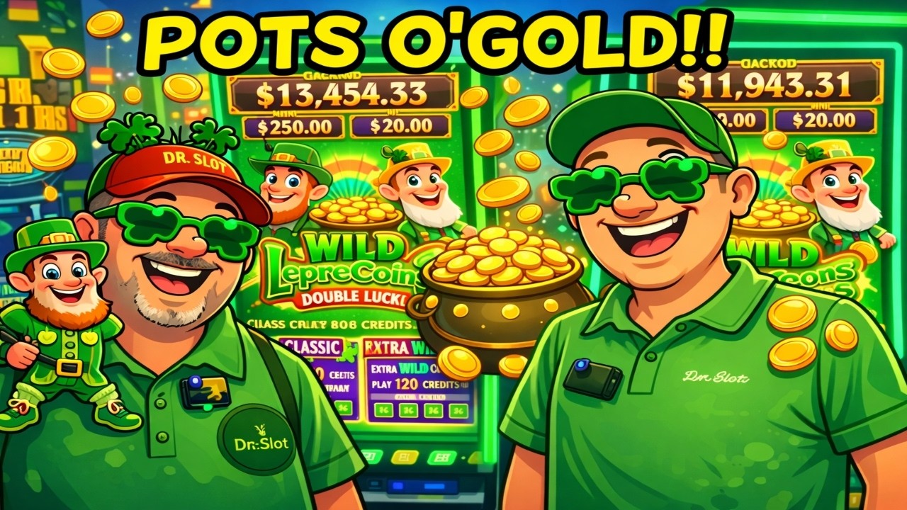 St. Patrick’s Day Lucky Leprechauns Slots Bonuses at Coushatta! 🍀🎰