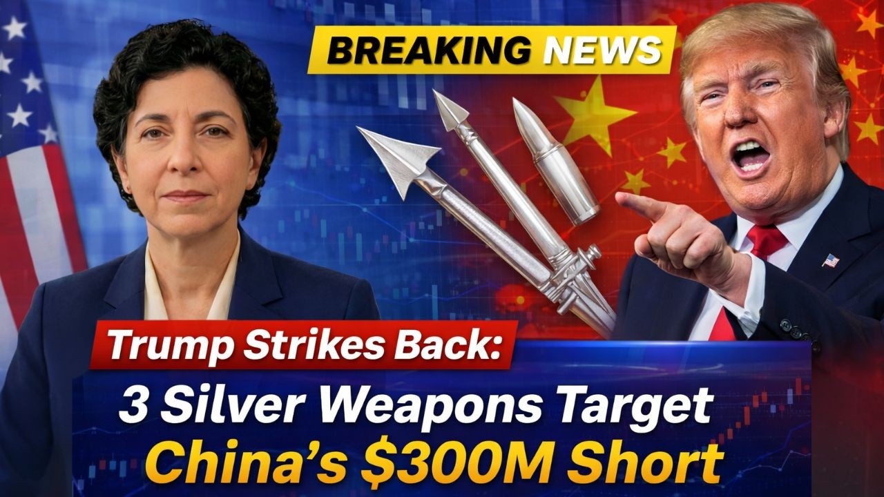 Trump Strikes Back: 3 Silver Weapons Target China’s $300M Short.