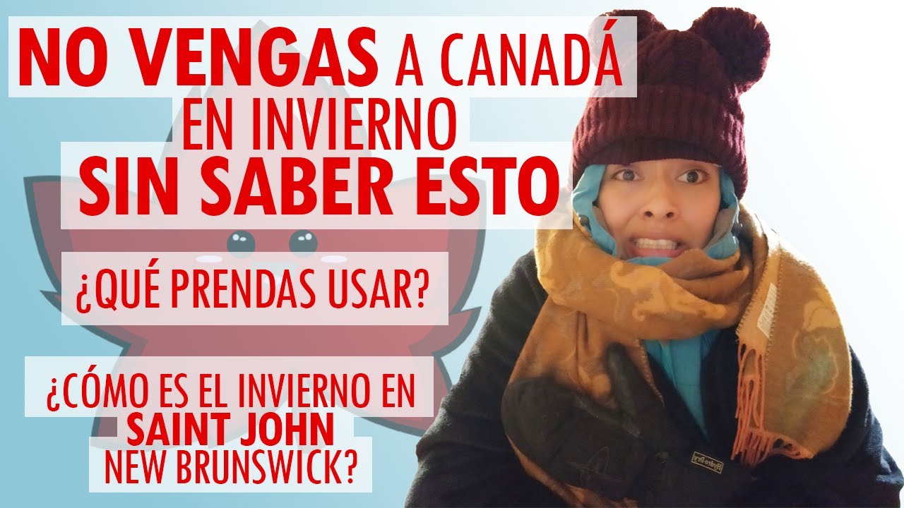 Ropa de invierno para Saint John, New Brunswick, Canadá 2021