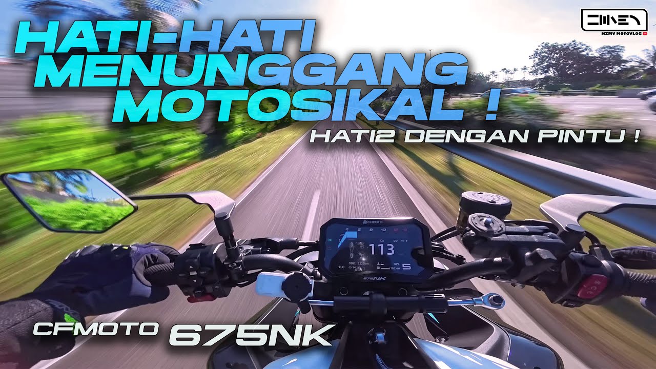 HATI HATI BAWAK MOTOR GENG !! CFMOTO 675 NK SR MALAYSIA [4K]