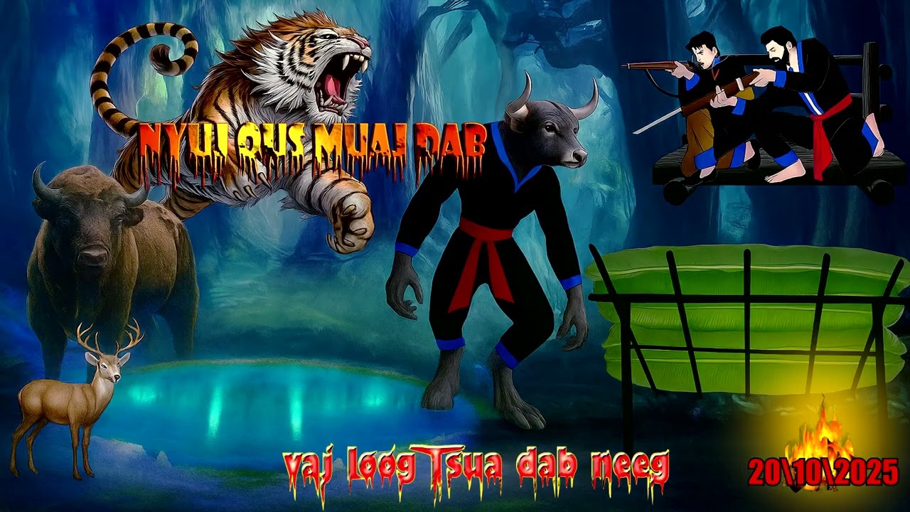 tua nyuj qus tua dab tsov phem los nyas txaus ntshai