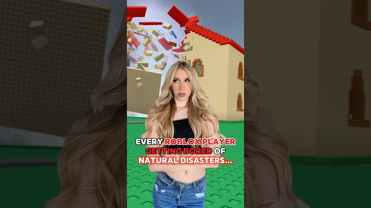 When &ldquo;NATURAL DISASTERS&rdquo; on ROBLOX UPDATES&hellip;