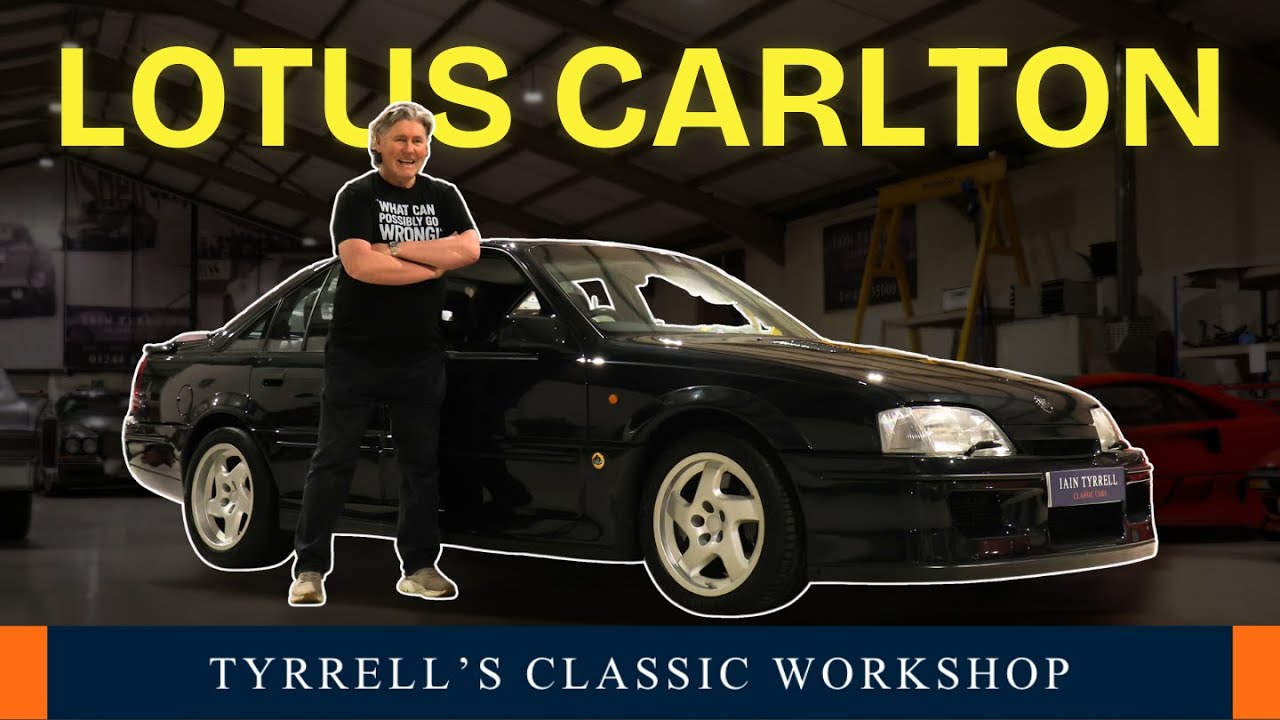 Lotus Carlton- the car that shocked the establishment Part 1. | Tyrrell's Classic Workshop
