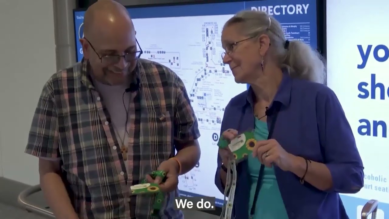 Travel with Dementia - How to Help with Finding the Gate Number