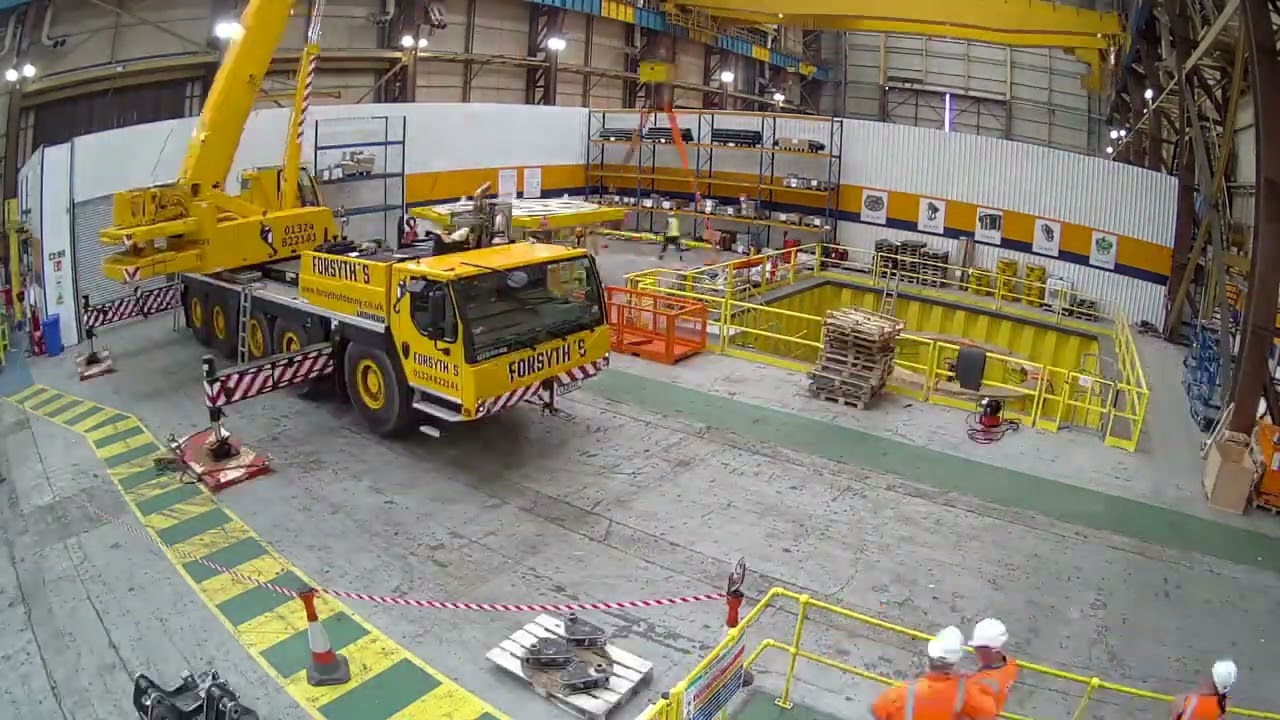 THREE60 Energy | Hinkley Point C Isolation Cap Project Timelapse