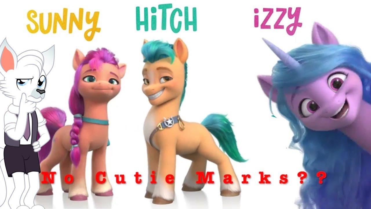 Where are the Cutie Marks on G5 Ponies??