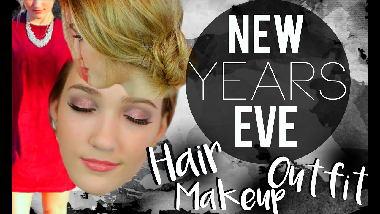 New Year's Eve Hair, Makeup, & Outfit | Complete Look!