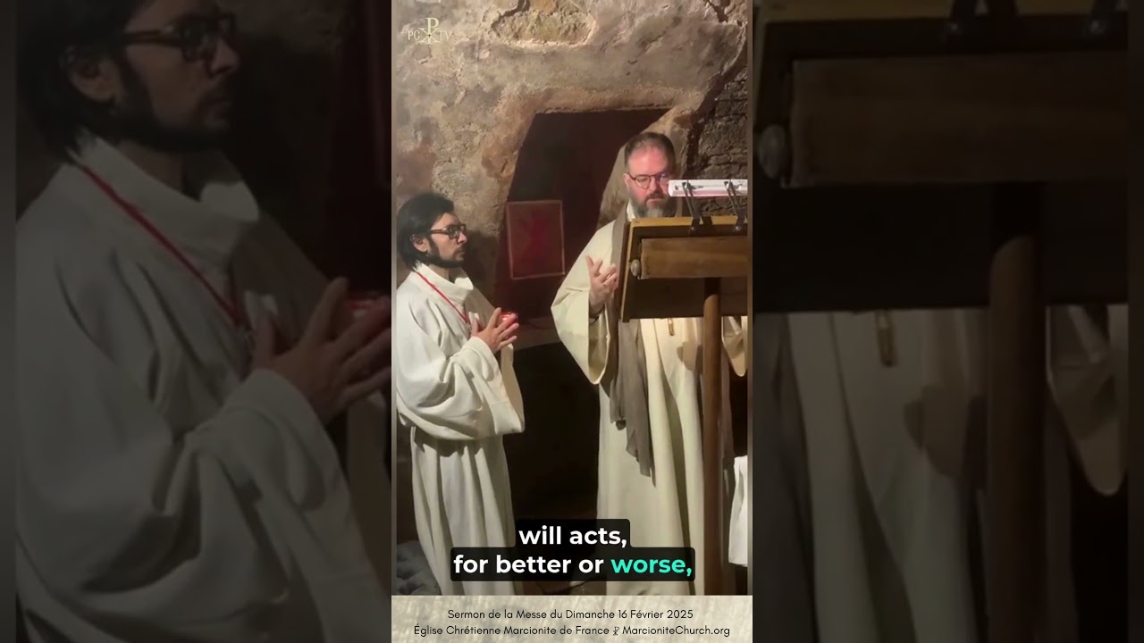 Sunday Sermon from the Marcionite Church in France (dubbed from French)