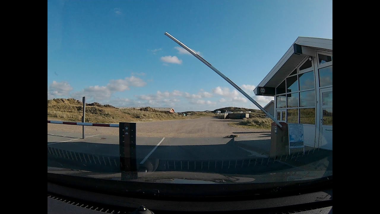 🔴 Fahrt über den Børsmose Strand Campingplatz 🇩🇰