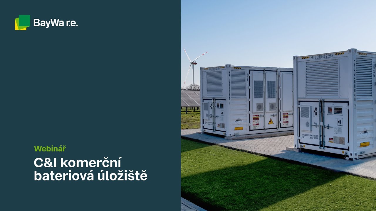 Komerční bateriová úložiště – budoucnost energetiky pro firmy