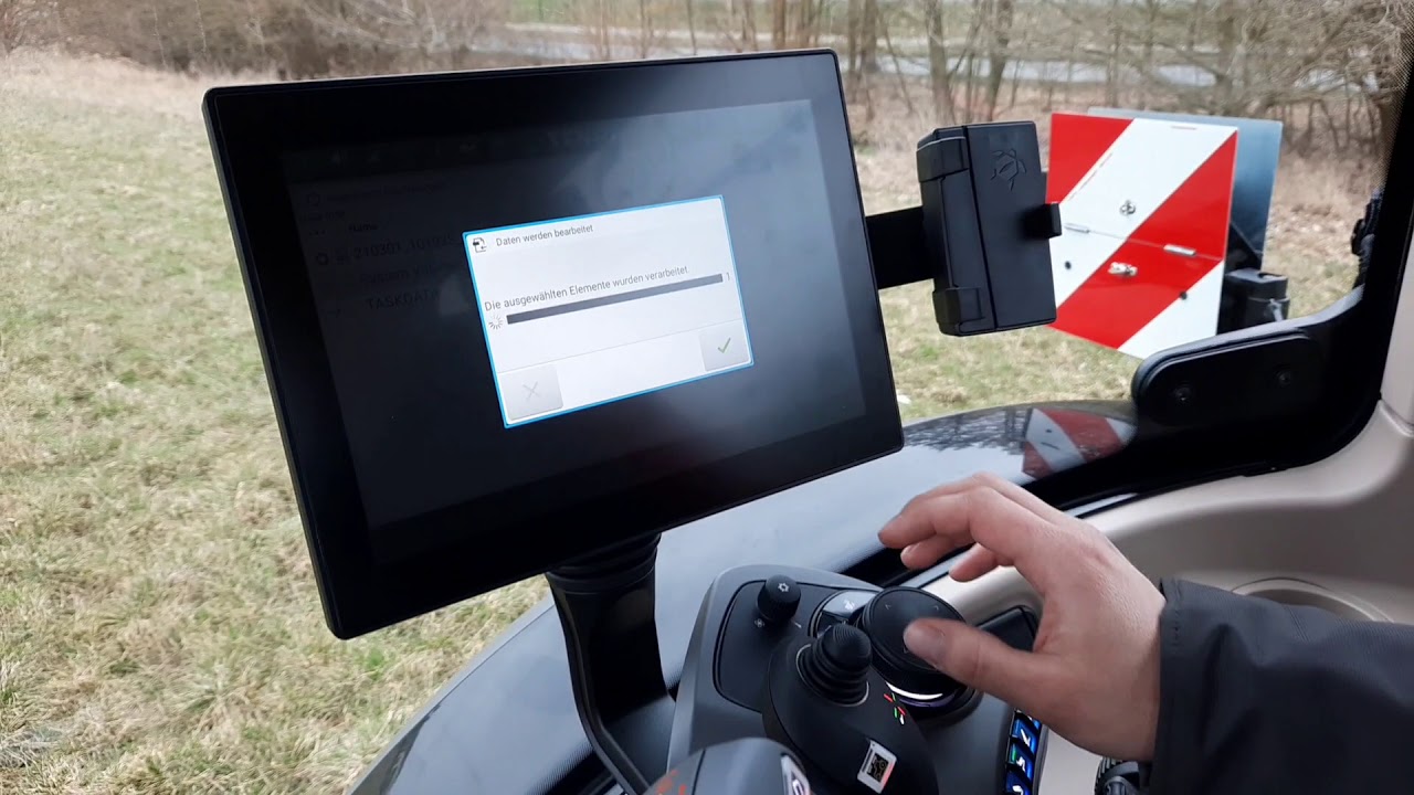 Arbeiten mit einer Applikationskarte im ISO-XML-Format FendtONE