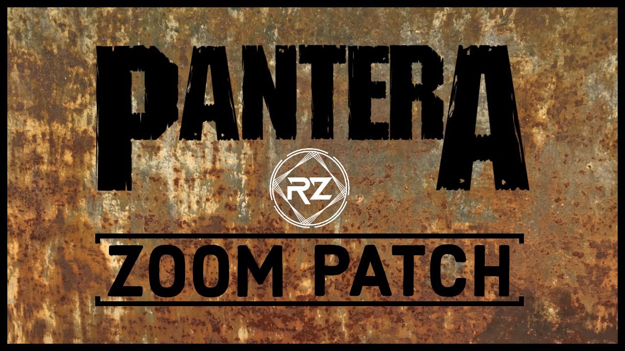 PANTERA PATCH - ZOOM GN series (G1/G1X Four - G3N/G3XN - G5N) 🎸🎵