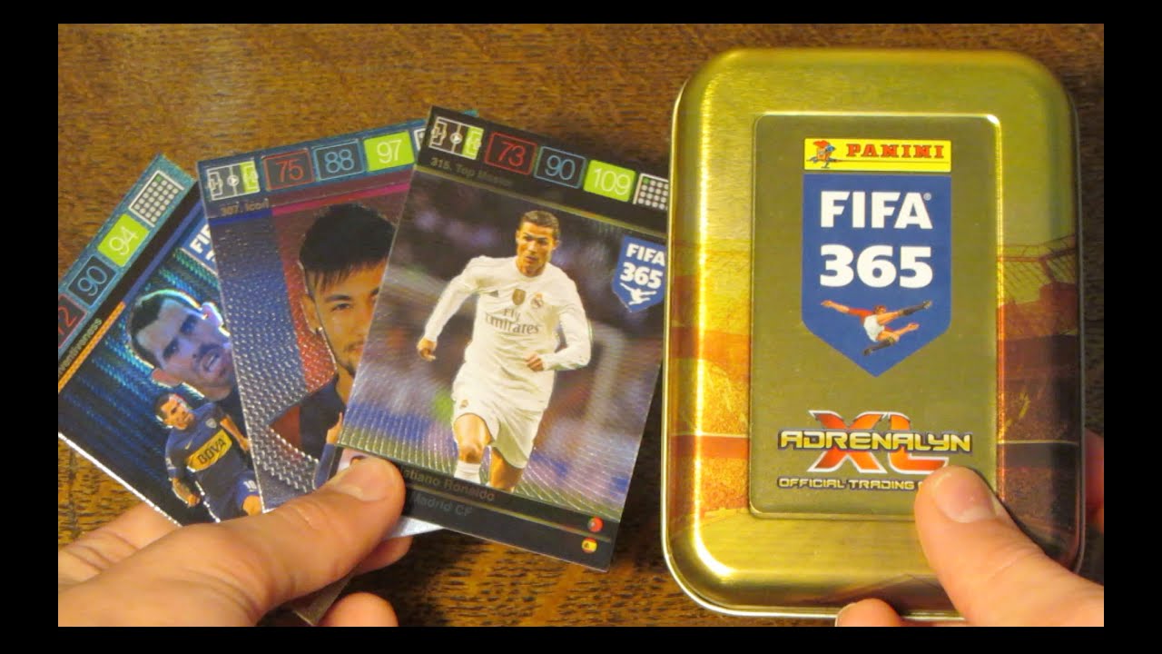 TOP MASTER! Fifa 365 Adrenalyn XL Tin Opening!