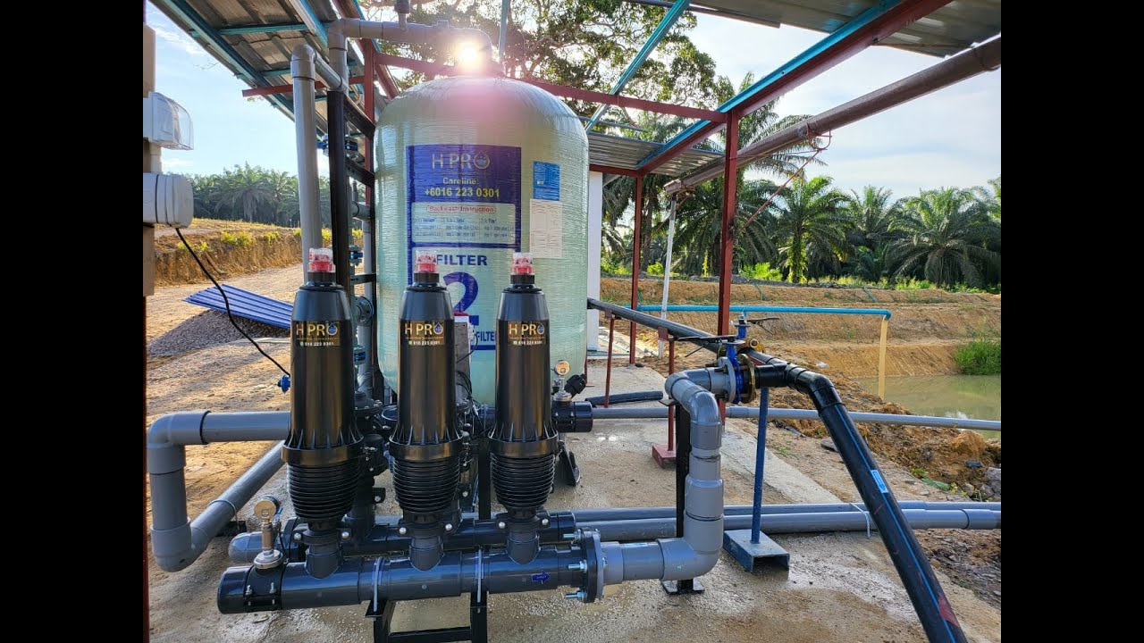 H PRO Industrial Multimedia Water filter and Automatic Disc Filter