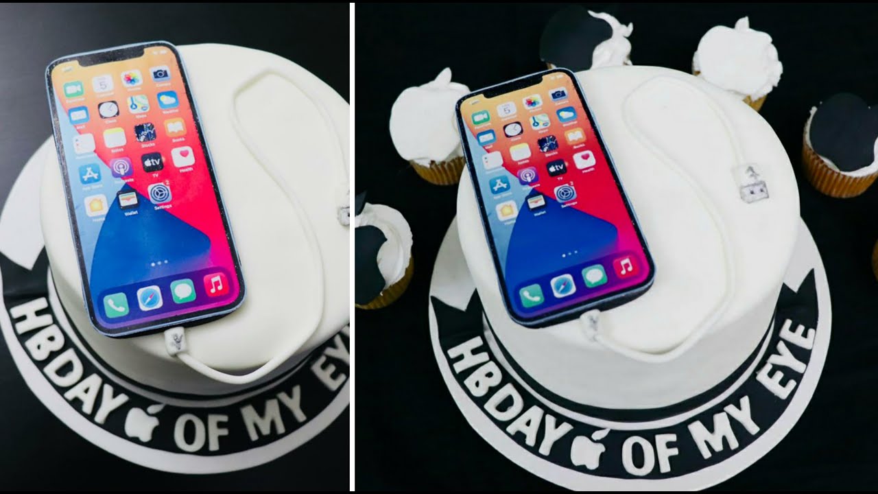 How to make iphone cake | Mobile Cake | iphone cake Tutorial | Sreeja's Kitchen cakes and bakes