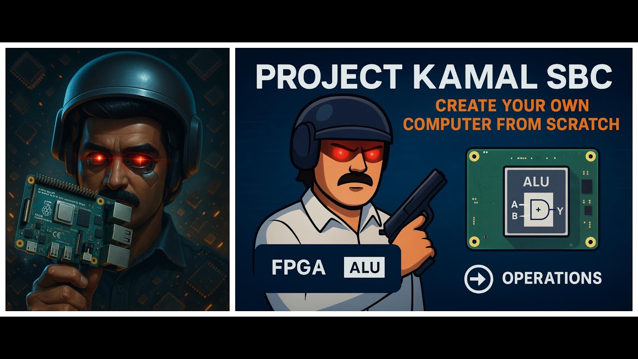 Project kamal sbc create your own computer chip level gate level ALU scratch tamil logisim ChatGPT 2