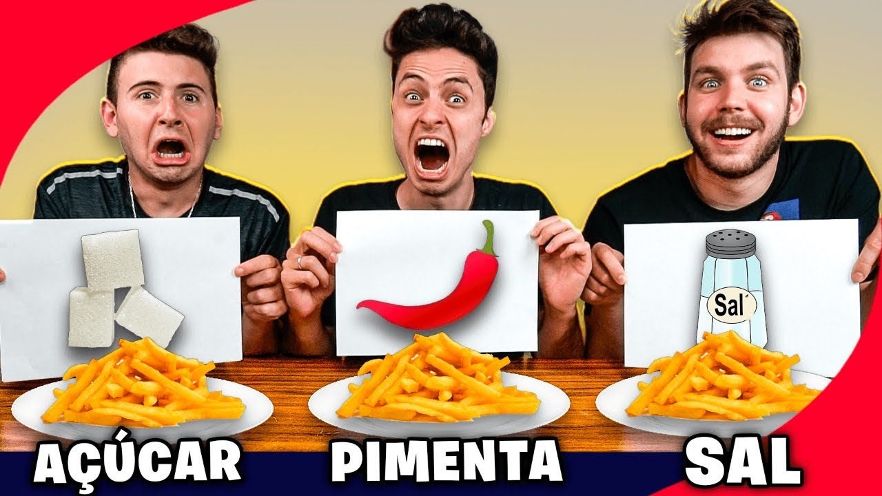 SAL, AÇÚCAR OU PIMENTA? - Desafio