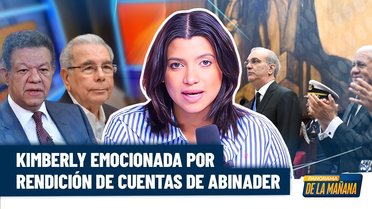 ¡Obras al por mayor! Kimberly Taveras celebra el discurso del presidente Abinader