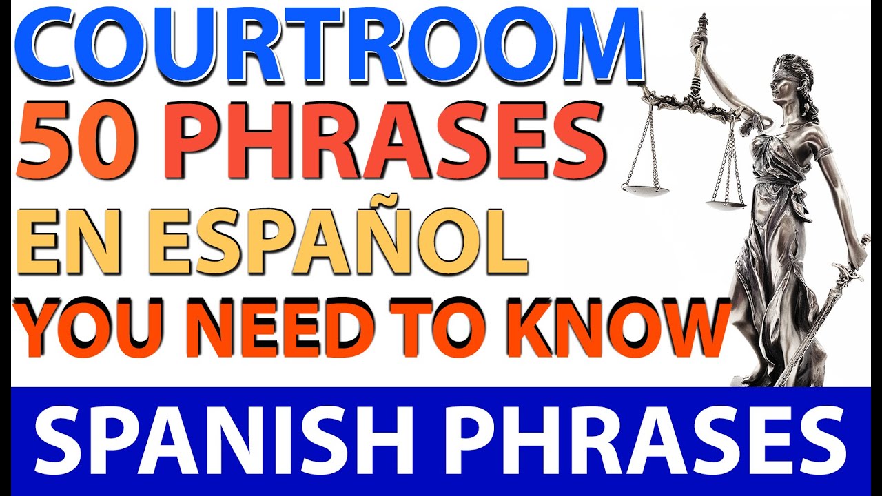 📜 Master 50 Essential Spanish Legal Phrases for Courtroom Success! ⚖️