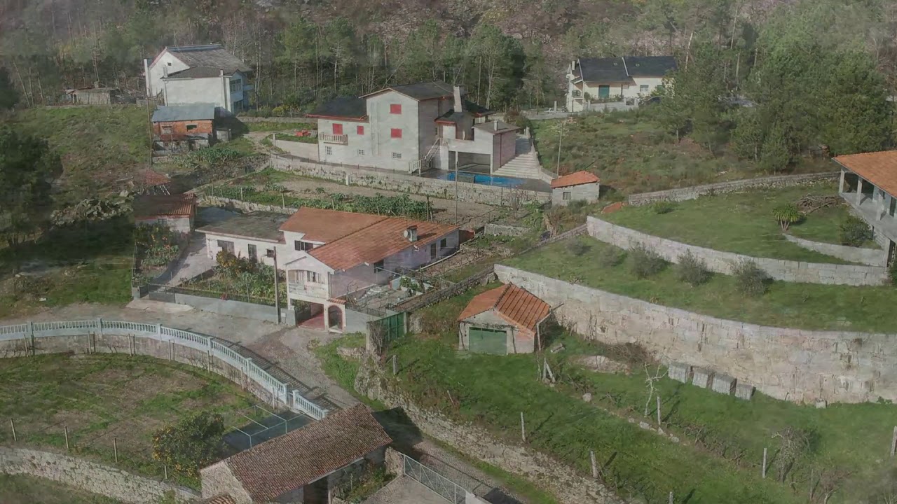 Portugal  Castro Daire- Coura from the sky!