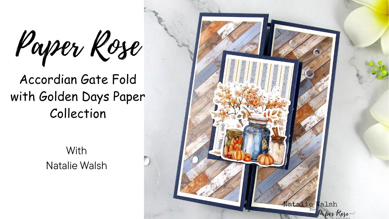 Студия Paper Rose | Коллекция бумаги Golden Days
