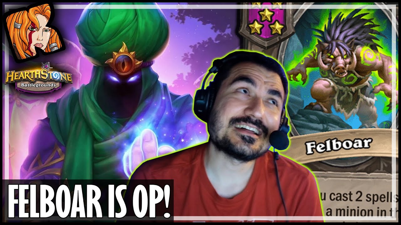 FELBOAR IS FANTASTIC NOW! - Hearthstone Battlegrounds Duos