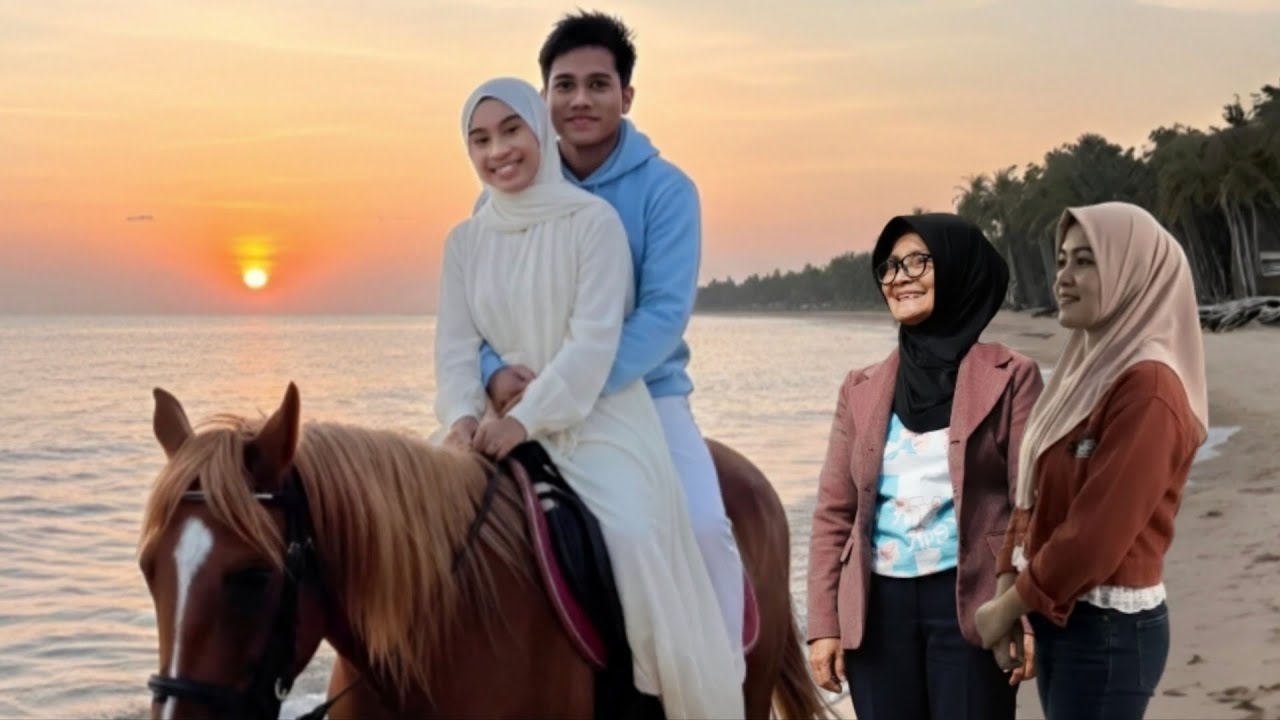 TERBARU❗VALEN & MILA PELUKAN SAAT NAIK KUDA DI BALI, KELUARGA DIBUAT BAPER