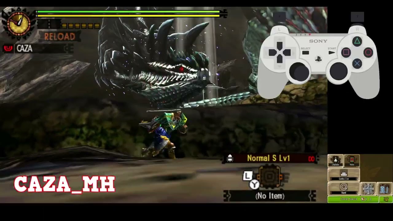 TEST MH4U Focus Camera / Auto Target Lock 3DS Monster Hunter MH4G MH4U