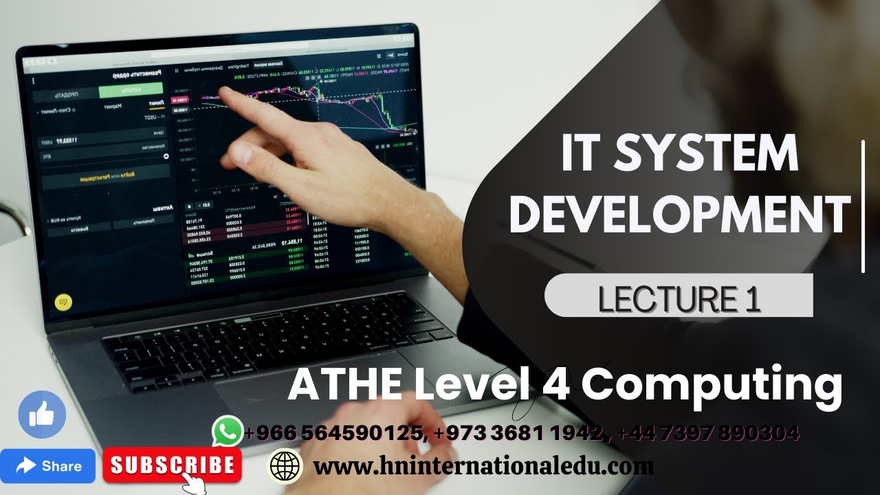 IT System Development  Lecture No. 1 ATHE Level 4 Computing