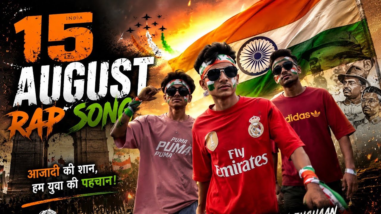 🇮🇳 15 August Rap Song 2026🔥 Desh Ke Naam  Independence Day Rap#india #deshbhakti #independenceday 